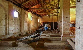 Le grand Tezon, île du Lazzaretto Nuovo à Venise