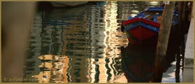 Reflets sur le rio de Santa Fosca, dans le Sestier du Cannaregio à Venise