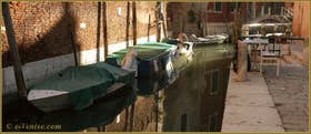 Le Campo et le rio de le Gorne, dans le Sestier du Castello à Venise