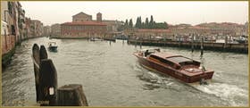 La pluie, Sacca de la Misericordia, dans le Sestier du Cannaregio à Venise