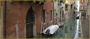 Le rio de la Panada et la Fondamenta Giacinto Gallina, dans le Sestier du Cannaregio à Venise.
