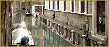 Le rio de la Panada et la Fondamenta Giacinto Gallina, dans le Sestier du Cannaregio à Venise.
