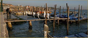 Vendredi 2 novembre, un jour après l'acqua alta exceptionnelle, aucune trace : Pont del Piovan, dans le Sestier du Cannaregio à Venise.