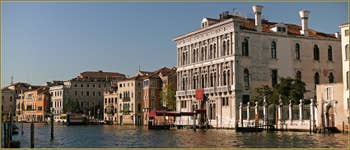 Le palazzo Loredan Vendramin Calergi sur le Grand Canal, là où est mort Richard Wagner, dans le Sestier du Cannaregio à Venise.