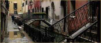 La Fondamenta del Remedio, sur le rio de San Zaninovo, dans le Sestier du Castello à Venise.