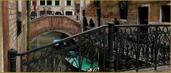 Le rio de la Panada et la Fondamenta de le Erbe, dans le Sestier du Cannaregio à Venise.