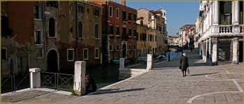Le rio et la Fondamenta de la Misericordia, dans le Sestier du Cannaregio à Venise.