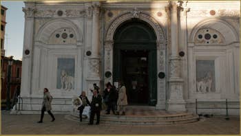 La Riva degli Schiavoni, face au bassin de Saint-Marc, dans le Sestier du Castello à Venise.