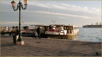 Le bassin de Saint-Marc vu depuis la Riva degli Schiavoni, dans le Sestier du Castello à Venise.