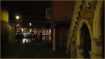 Le Campiello del Remer et le Grand Canal, dans le Sestier du Cannaregio à Venise.