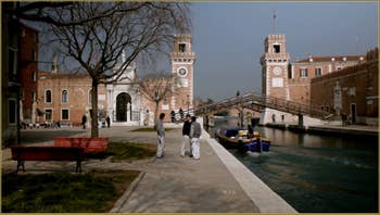 Le Campo et l'Arsenal de Venise, dans le Sestier du Castello