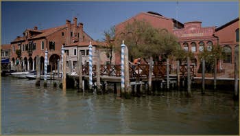 La Fondamenta Andrea Navagero, sur l'île de Murano à Venise.