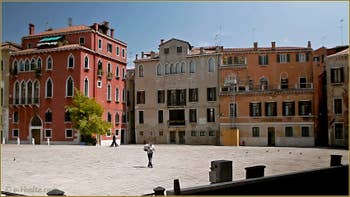 Le Campo Sant'Anzolo, dans le Sestier de Saint-Marc à Venise.