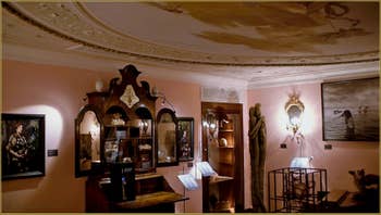 L'exposition Wunderkammer, Cabinet des Merveilles Contemporaines, Palazzo Widmann, dans le Sestier du Cannaregio à Venise.
