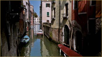 Le Rio del Malpaga, dans le Sestier du Dorsoduro à Venise.