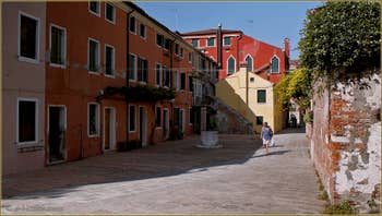 Le Campiello de Ca' Pesaro, dans le Sestier du Cannaregio à Venise.