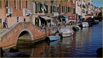 Le pont de le Torete et la Fondamenta degli Ormesini, dans le Sestier du Cannaregio à Venise.