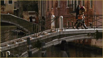 Le pont Santa Fosca, dans le Sestier du Cannaregio à Venise.