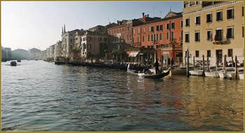Dans l'Or du Grand Canal de Venise