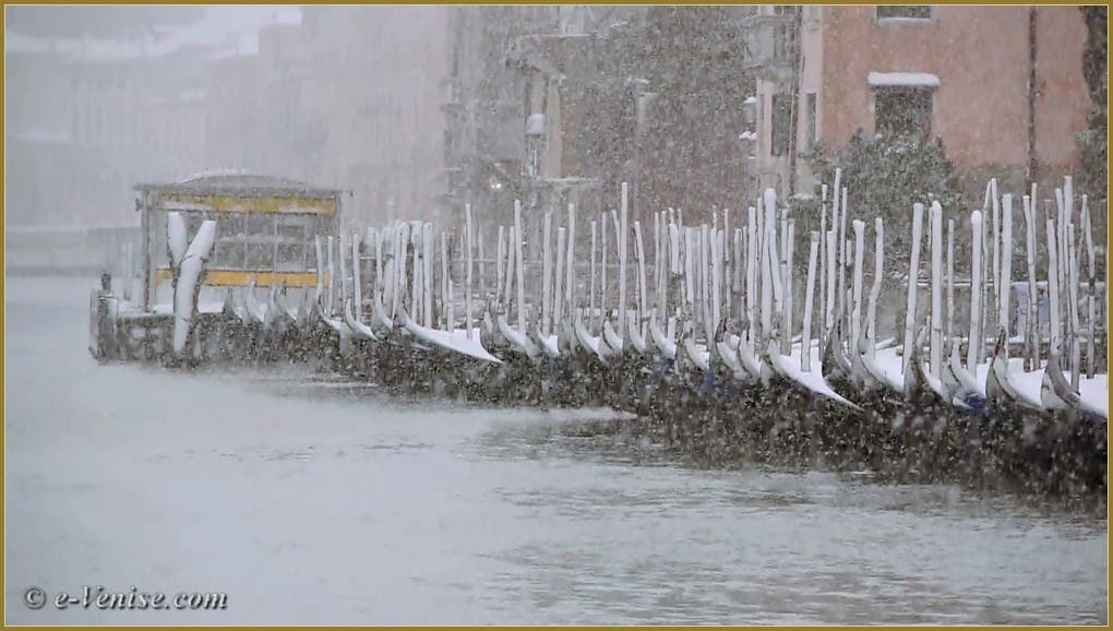 Venise sous la Neige