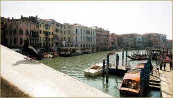 La Riva del Vin et le Grand Canal de Venise