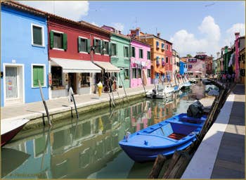 Videos von der Insel Burano in Venedig.