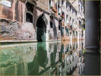 Les reflets du rio de la Verona