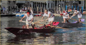 Regata Storica de Venise : La Régate Féminine sur Mascarete