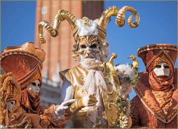 Carnaval de Venise : en Bouc et en Cornes
