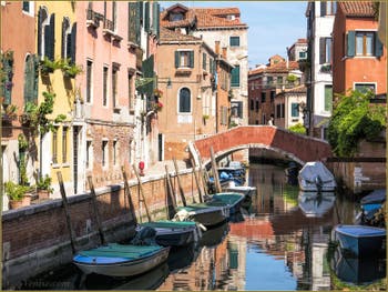 Le Rio et le Pont de Sant'Andrea, dans le Cannaregio à Venise.
