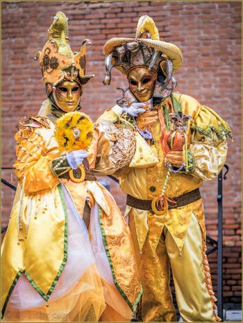 Les Masques et Costumes du Carnaval de Venise.