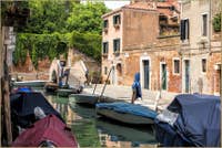 Le Rio del Trapolin et le pont Moro à Venise