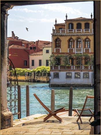 La Casa Mainetta sur le Grand Canal à Venise.