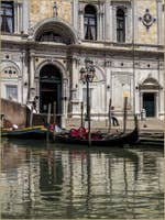 Gondole Scuola Grande San Marco à Venise