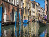 Gondole Rio de la Fava à Venise