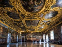 La Salle du Grand Conseil du Palais des Doges à Venise