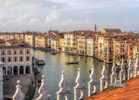 Le Grand Canal de Venise et l'Erbaria