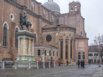 La Basilique San Giovanni e Paolo, dans le Castello à Venise.