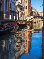 Gondoles Rio de San Felice à Venise