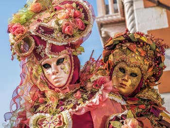 Carnaval de Venise, masque et costume.