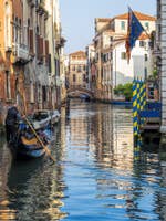 Gondole Rio de Santa Marina à Venise