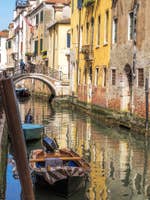 Le Pont de l'Ospealeto à Venise