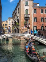 Gondole Rio dei Fuseri à Venise