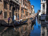Gondoles Rio Santa Marina à Venise