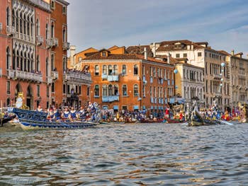 Le Cortège de la Régate Historique de Venise