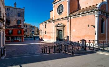 L'église et le Campo de San Felice, dans le Sestier du Cannaregio à Venise