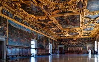 Der Saal des Großen Rates im Dogenpalast