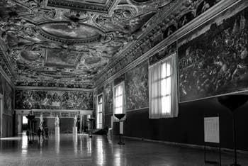 La Salle du Scrutin du Palais des Doges de Venise.