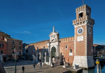 L'Arsenal de Venise dans le Sestier du Castello