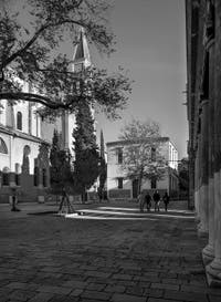 L'église de San Francesco de la Vigna et le Campo de la Confraternita, dans le Sestier du Castello à Venise